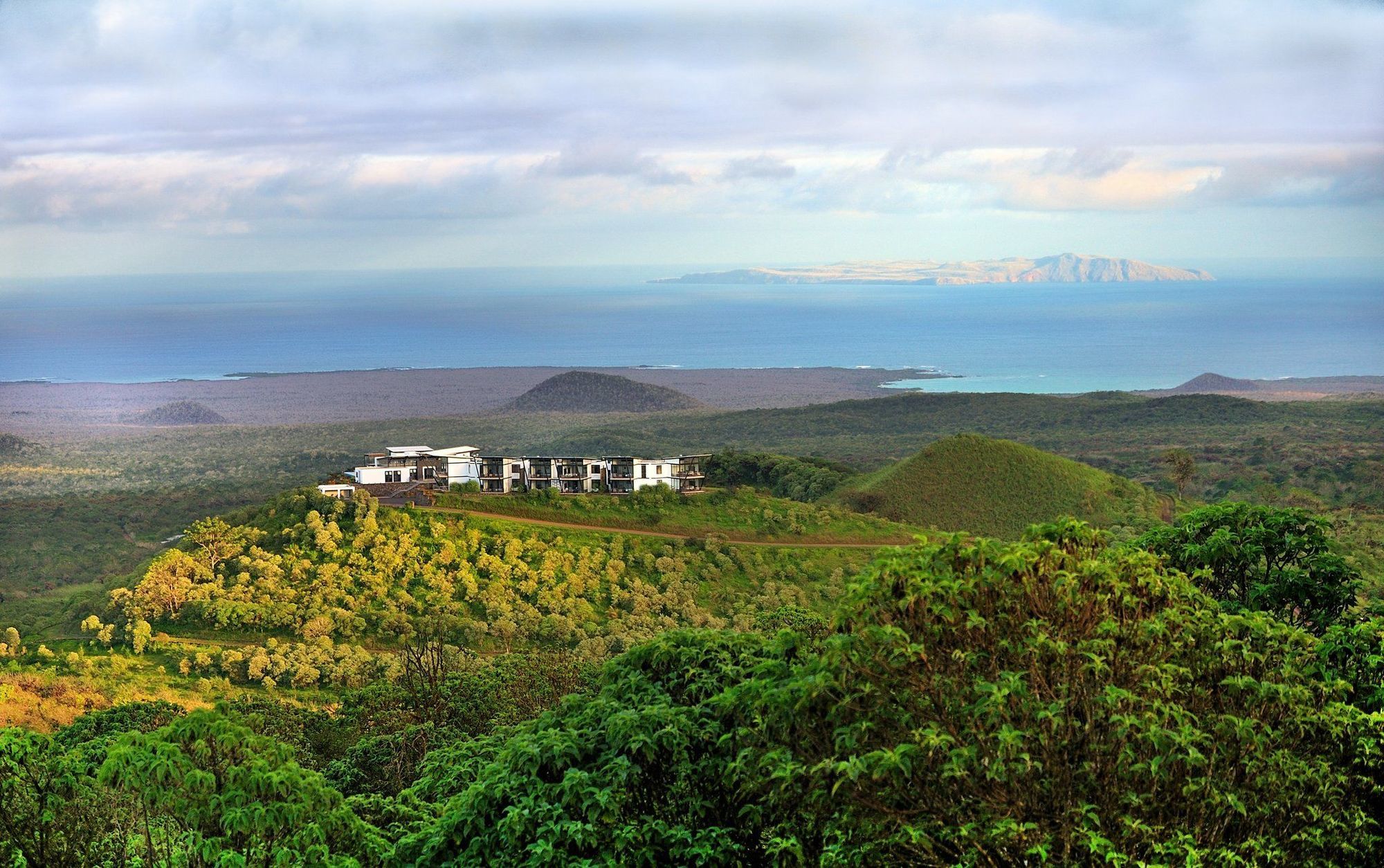 Pikaia Lodge Santa Cruz Island Buitenkant foto