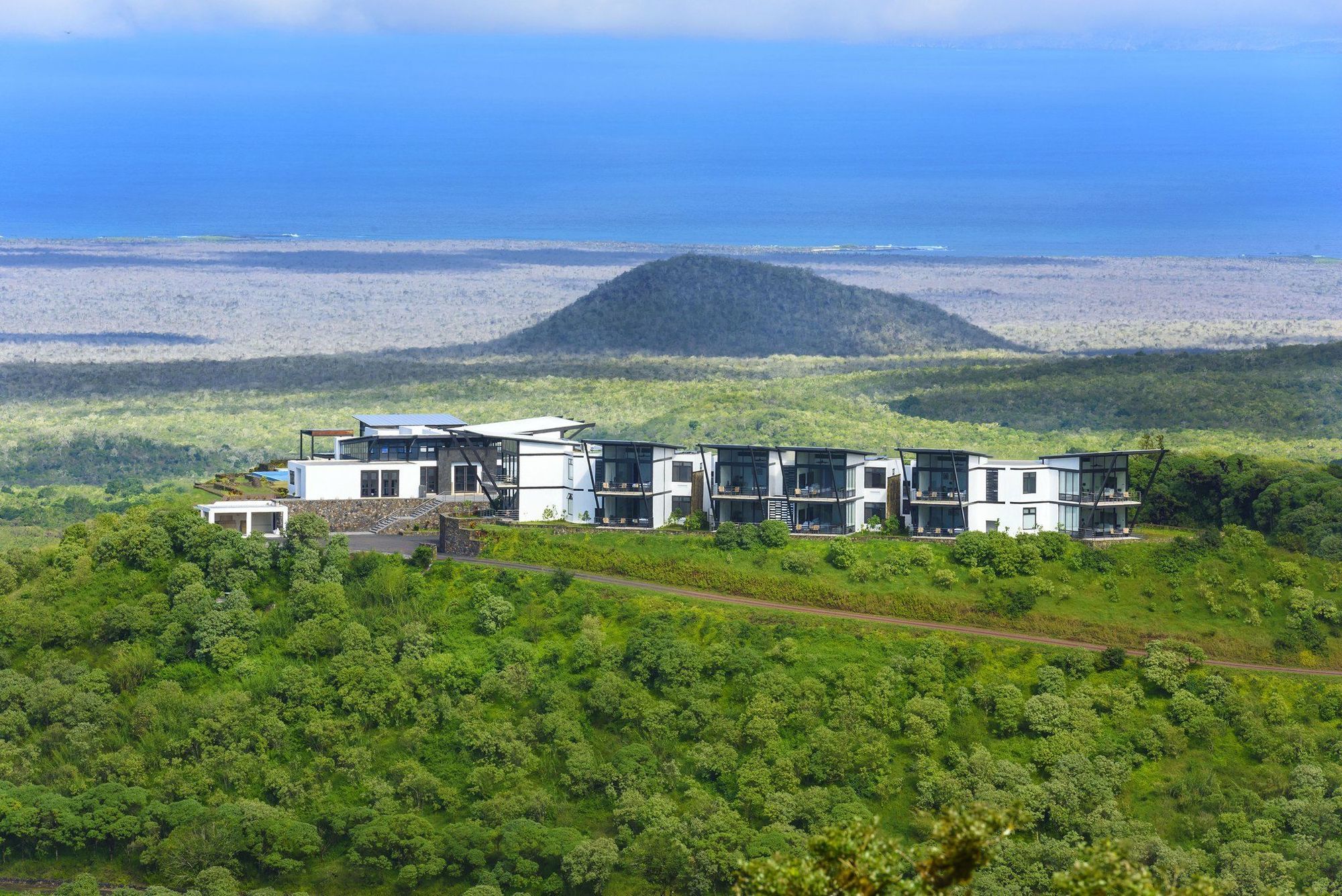 Pikaia Lodge Santa Cruz Island Buitenkant foto
